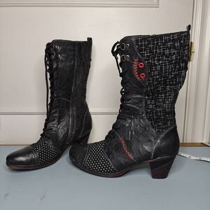 Remonte mid calf boots Size 38 - steampunk, witchy, lagenlook